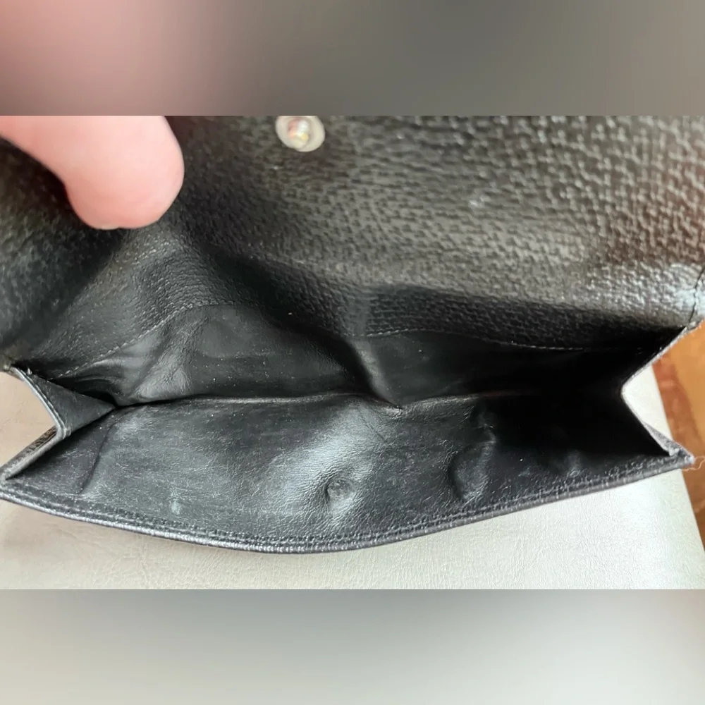 GUCCI Black Supreme Canvas and Leather Wallet - Picture 8 of 16